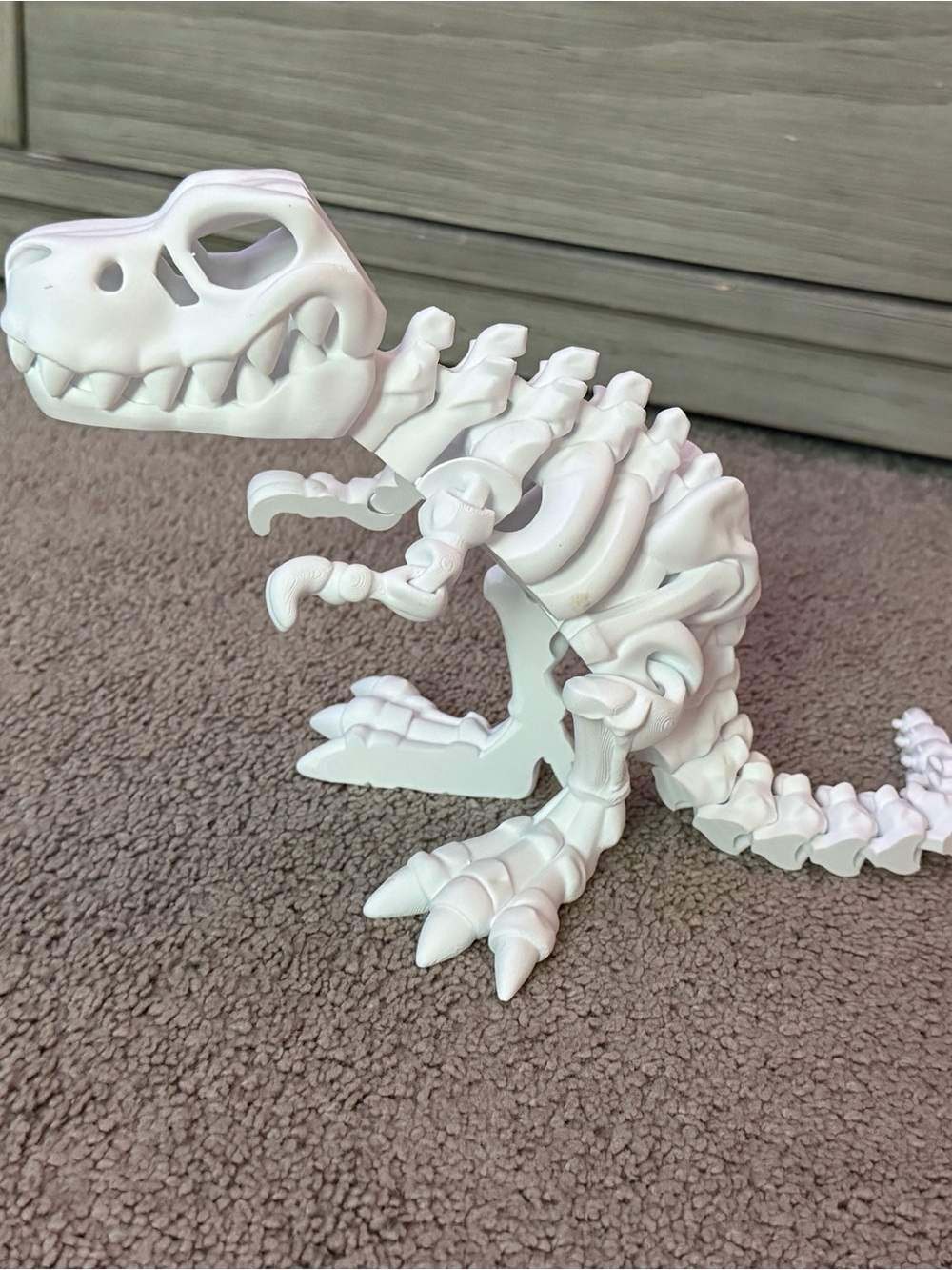 3D printed T-Rex.